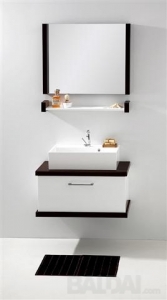 Serija "EW-3", spalva tamsaus medžio ir balta