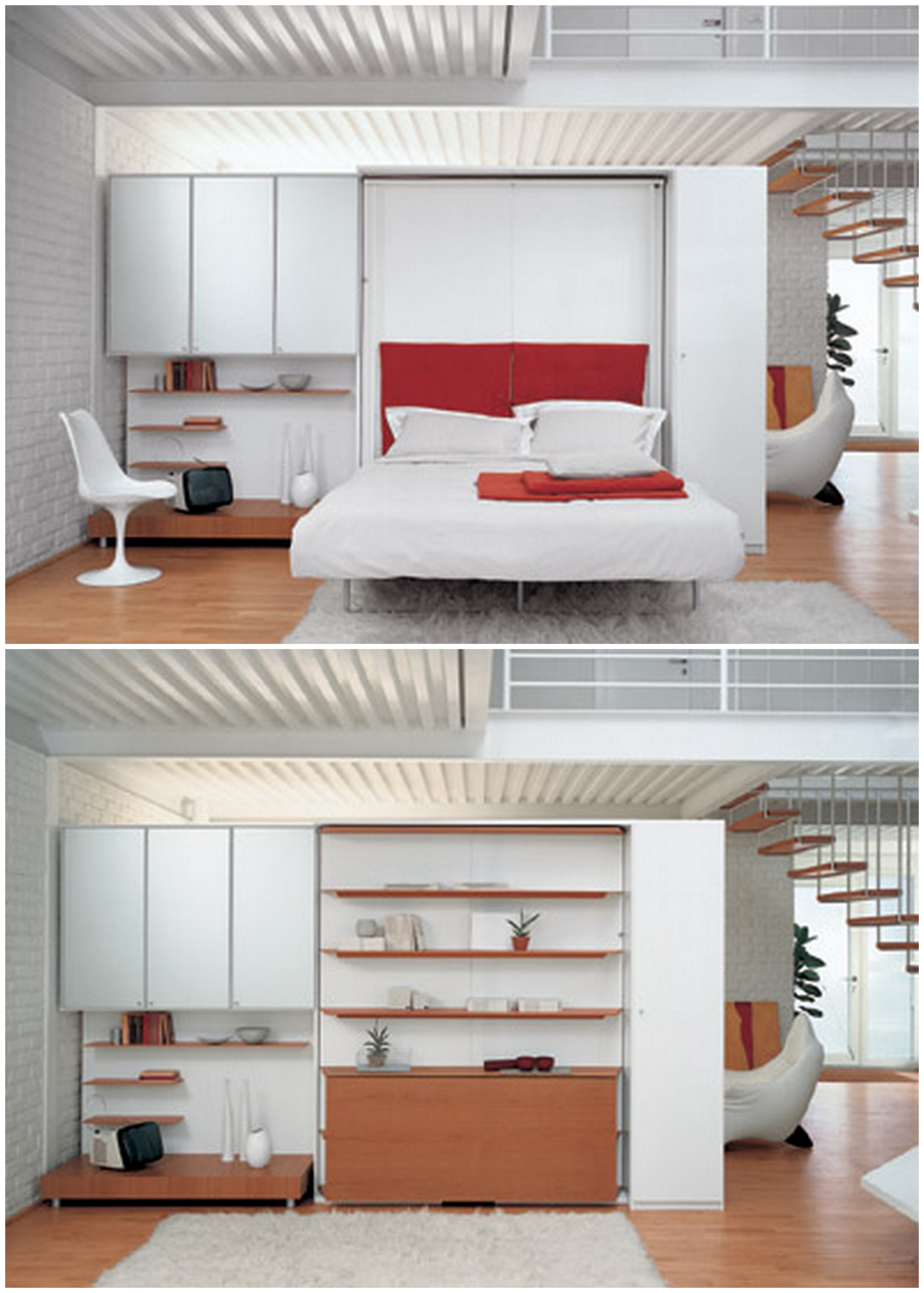 Sieninė lova &ndash; modernu ir praktiška