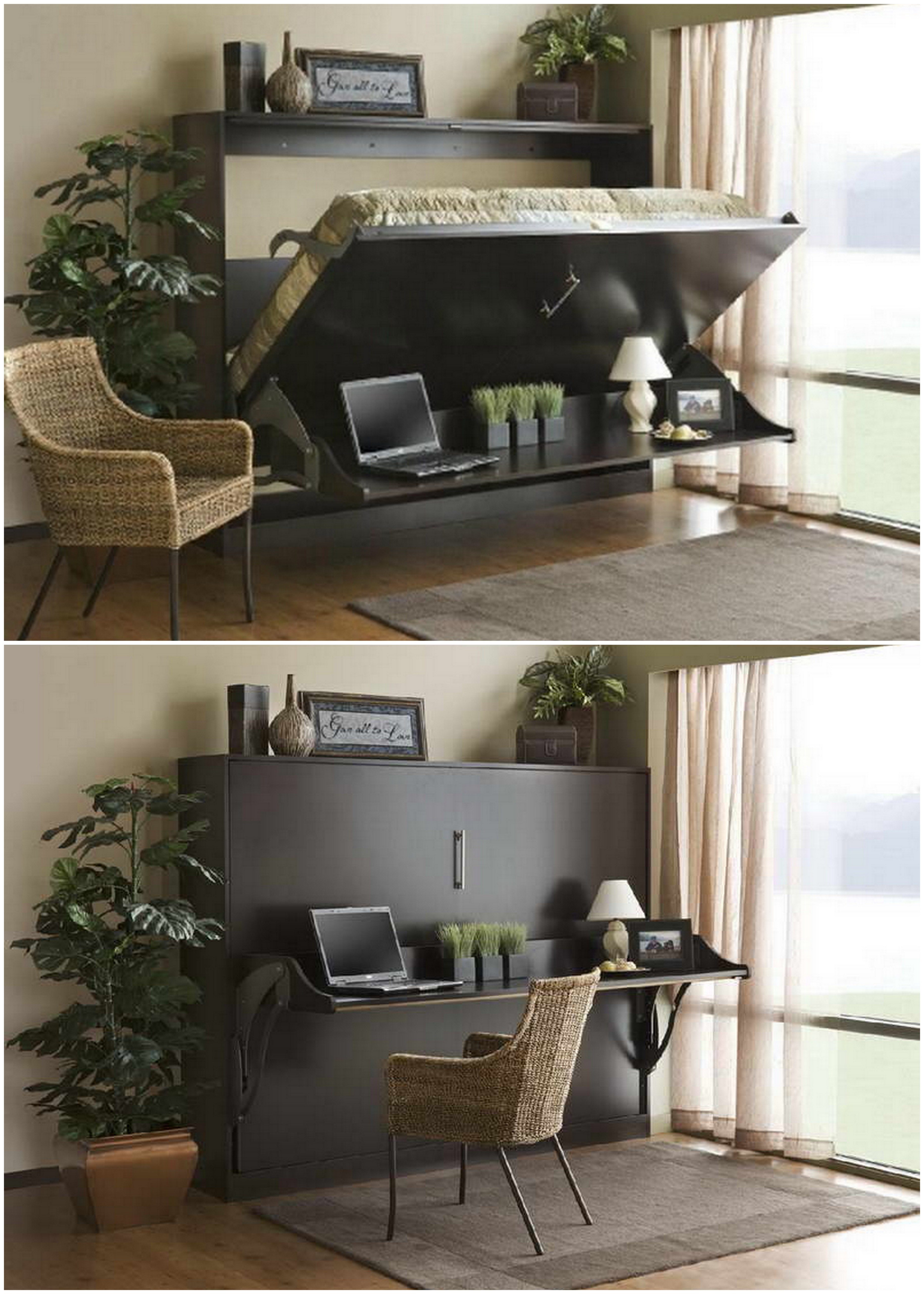 Sieninė lova &ndash; modernu ir praktiška